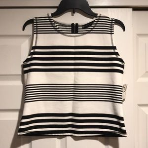 Stripe Crewneck Tank